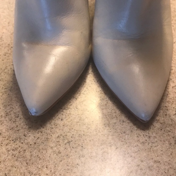 Sam Edelman Cream Ankle Booties w/ Tassel - Picture 5 of 8